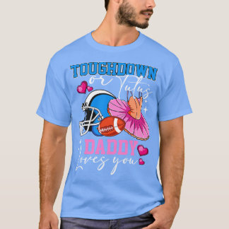 Gender Reveal Touchdoweller Tutus Pappa Matching B T Shirt