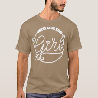 Gender Reveal's Team Boy eller Team Girl Blue a T Shirt