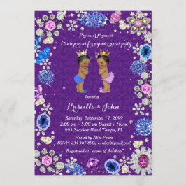 Gender Visa babyskor, damm, lila Inbjudningar