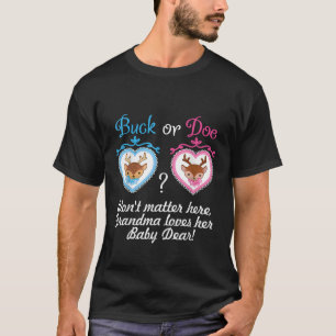 Gender Visa bock- eller hundblått för Rosa av morm T Shirt