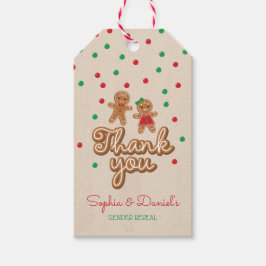 Gender Visa favorittagg-gingerbröd Presentetikett