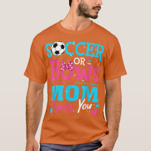 Gender Visa fotnoter eller Bows Mamma Kärlek som d T Shirt