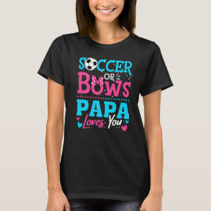 Gender Visa fotnoter eller Bows Pappa Kärlek som d T Shirt