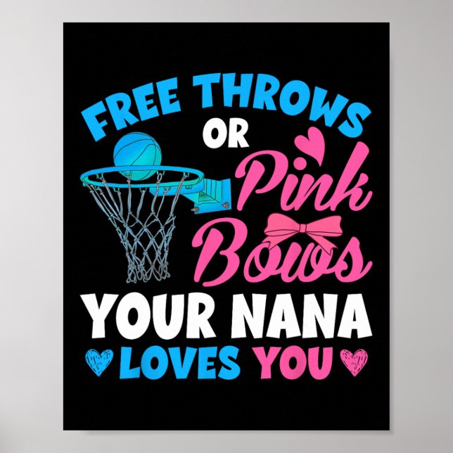 Gender Visa fria toner eller Rosa Bows Nana Kärlek Poster (Framsidan)