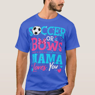 Gender Visa ikon eller Bows Mamma Kärlek som du vi T Shirt