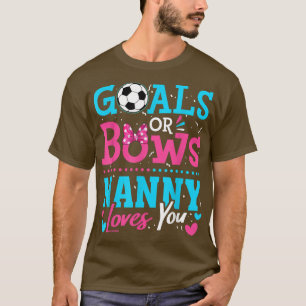 Gender, visa mål eller bog Nanny Kärlek som du trä T Shirt