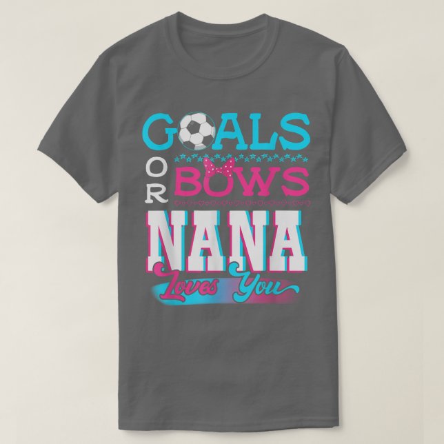 Gender, visa mål eller ge Nana Kärlek som du ser T Shirt (Design framsida)