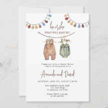 Gender Visa minimalistisk neutralt Baby