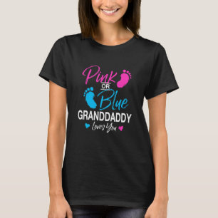 Gender Visa morfar Baby Shower Grandpa 1 T Shirt