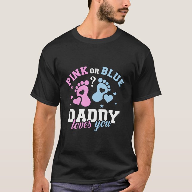 Gender Visa pappa Pappa T Shirt (Framsida)