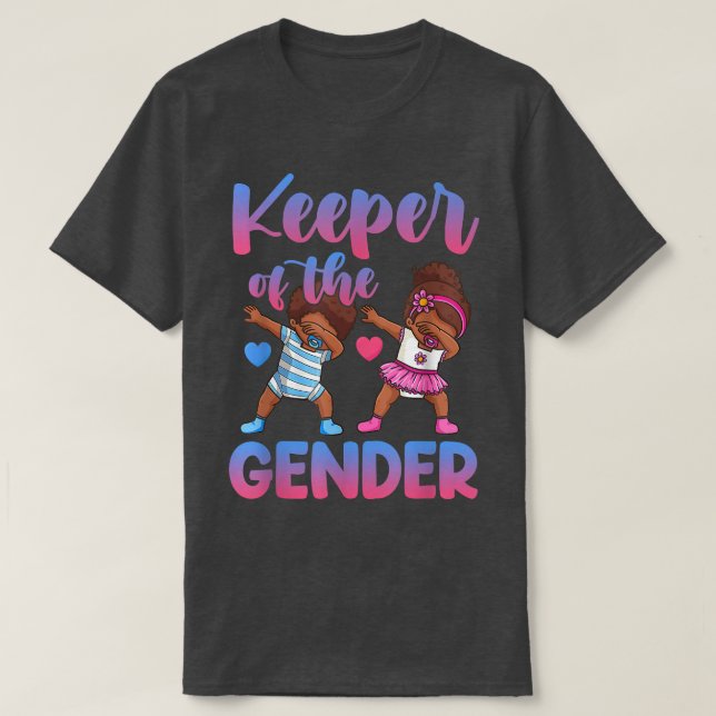 Gender Visa Party Innehavare av Genderna460 T Shirt (Design framsida)