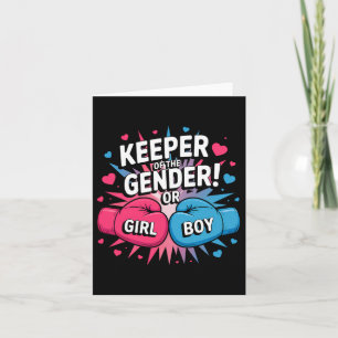 Gender Visa Party som innehar Gender i fält 3 Kort