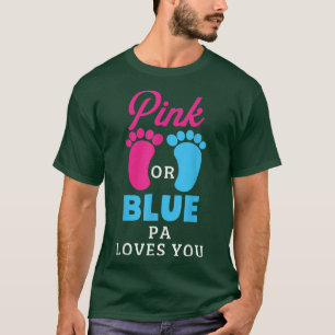 Gender Visa Rosa eller Blå Pa Kärlek du T Shirt