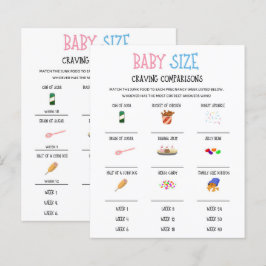 Gender Visa spel för Storleka kurvjämförelser i Ba