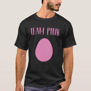 Gender Visa teamets Rosa-Påskägg för flickor T Shirt