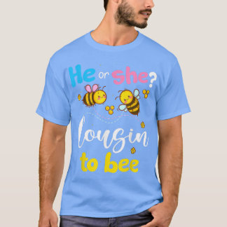 Gender visar att han eller hon kusin är till biens t shirt