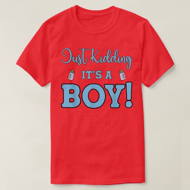 Gender visar bara att det är en pojke Baby Party  T Shirt (Design framsida)