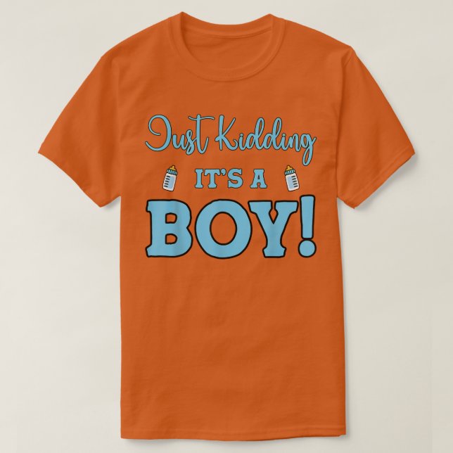 Gender visar bara att det är en pojke Baby Party T Shirt (Design framsida)