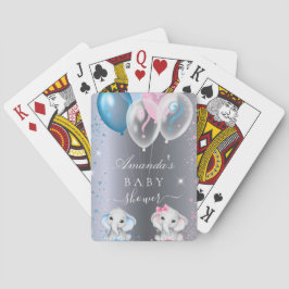 Gender visar barnduschelefanter casinokort