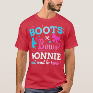 Gender visar stövlar eller bågar som inte matchar t shirt