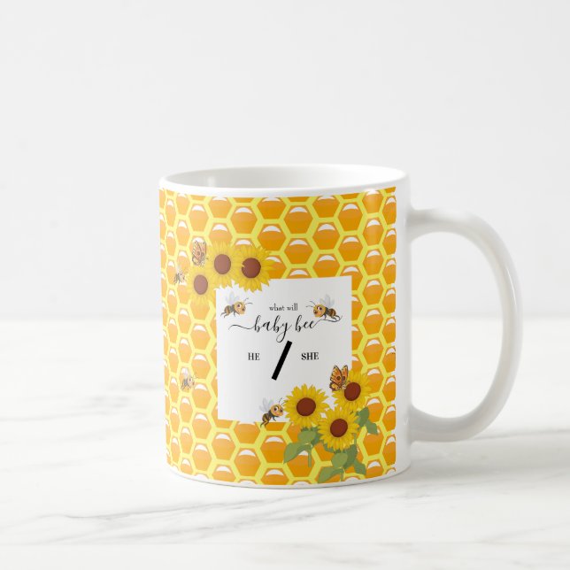 Gender visar vad baby kommer att bli kaffemugg (Höger)