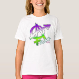 Genderanarki (bekläda trycket) - Genderqueer Tee