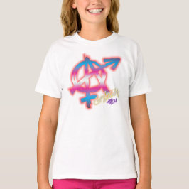 Genderanarki (bekläda trycket) - trans. färgar t shirt