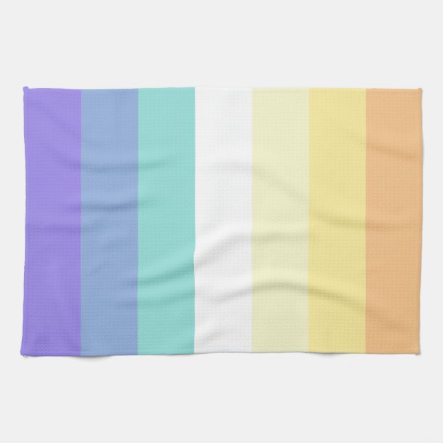 Genderfaun Pride Flag  Kökshandduk (Horisontell)