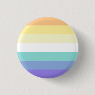 Genderfaun Pride Flagga Badge Knapp