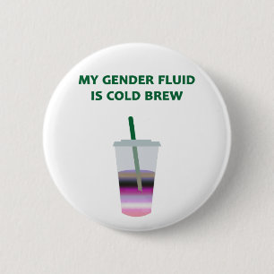 Genderfluid kall brygd knapp