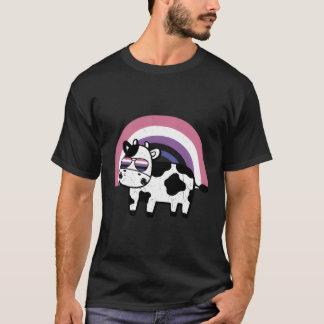 Genderfluid Pride Cow T Shirt