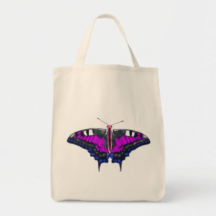 Genderfluid Pride Flagga Swallowtail Butterfly Tygkasse