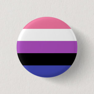 Genderfluid pride knapp