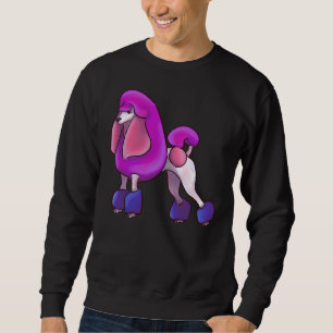 Genderfluid Pudel Lång Ärmad Tröja