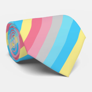Genderflux Färg Krawatte Slips