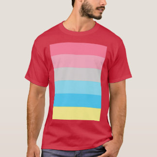 Genderflux Flagga T Shirt
