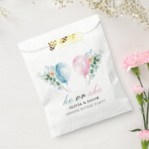 Genderna Blått Rosa Bubblar i Party