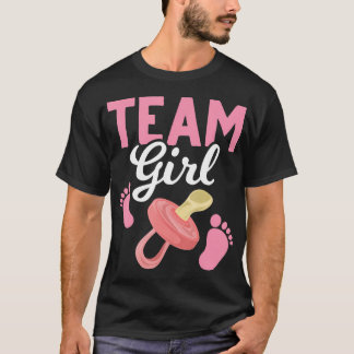 Genderna för framtida föräldrar i baby-teamet t shirt