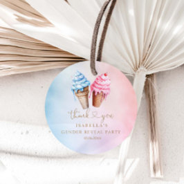 Genderna för iskräm visar vad som är Scoop Gåvor Etiketter