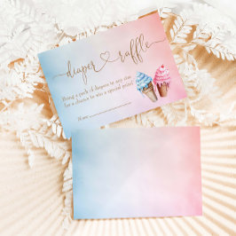 Genderna för iskräm visar vad som är Scoop Tilläggskort