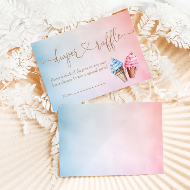 Genderna för iskräm visar vad som är Scoop Tilläggskort (Skapare uppladdad)