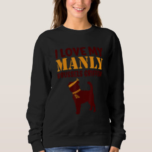 Genderna för Valp av Bryssels Griffon Pet Funny Bo T Shirt