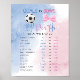 Genderna Gamla fruar Tales visar tecken på mål ell Poster