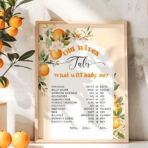 Genderna "Little cutie" avslöjade Gamla fruar Tale Poster