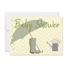 Genderna Paraplla och Rain Boots för babykläder oc