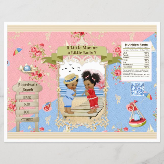 Genderna Reveal Chip Bag Boardpromenad Victoriana  Reklamblad (Framsidan)