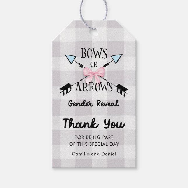 Genderna Visa babyvisningsprogram för rader eller  Presentetikett (Framsidan)