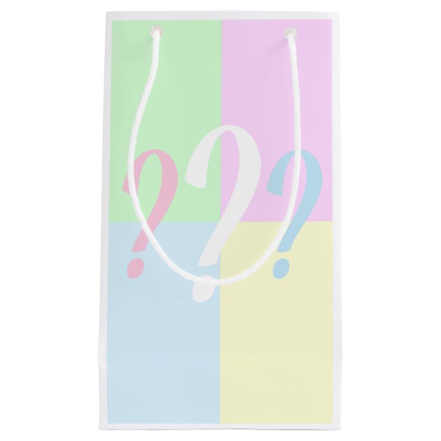 Genderna visar frågetecken (Framsidan)