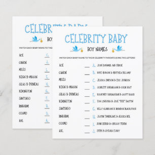 Genderna Watercolor Reveal Celebrity Pojke Namn