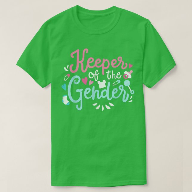 Gendernas innehavare av gender för visning t shirt (Design framsida)